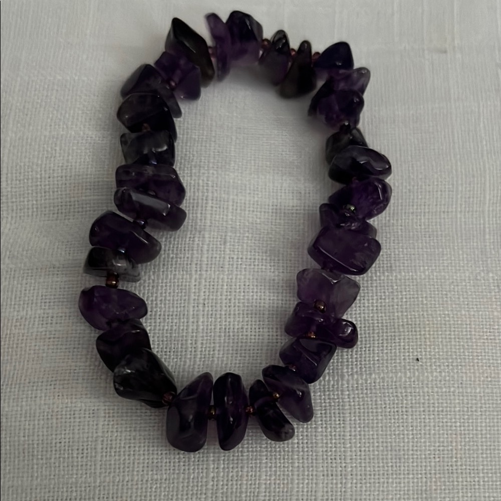 NWOT amethyst stretch Bracelet